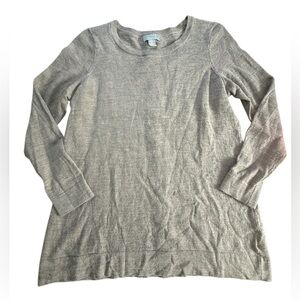 Kenar Taupe 100% Merino Wool Sweater